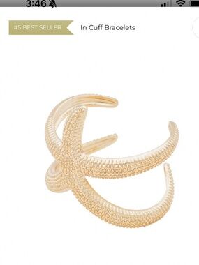 Ettika gold bracelet